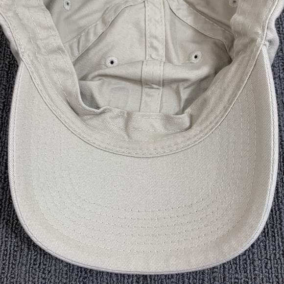Greer Communications Baseball Hat Mens Adjustable Light Khaki Port & Company - Picture 10 of 13
